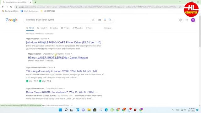 Hướng dẫn cài đặt driver máy in canon LBP 6200d Cho Windows 11 | Vi Tính Huỳnh Lâm смотреть онлайн