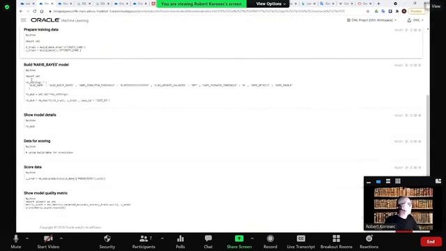 ters talks #3 - Oracle Machine Learning [ with Robert Korošec ] смотреть онлайн