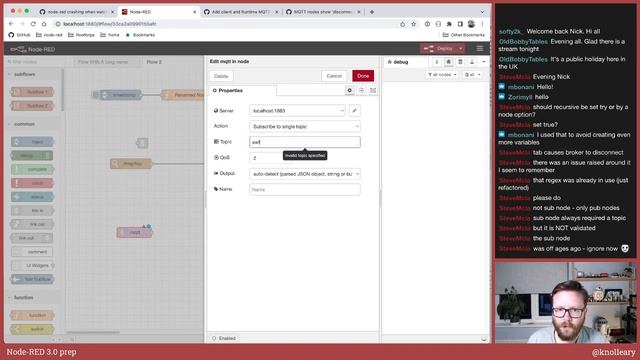Node-RED 3.0 release preperation 2 - developing node-red stream - 2nd May 2022 смотреть онлайн