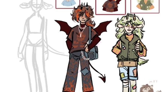 Speedpaint - рисую трёх милых мальчиков♡ смотреть онлайн