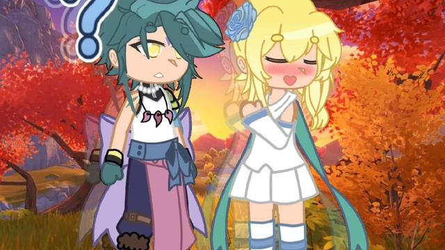 гача меме| сяо и люмин| смотреть онлайн