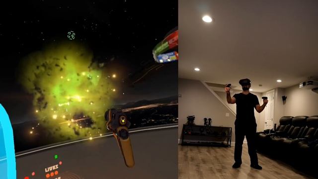 Space Pirate Trainer Oculus Quest Review and PCVR Comparison смотреть онлайн