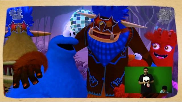 FingerCramp Let's Play Sesame Street Once Upon A Monster 360 Kinect WalkThrough смотреть онлайн