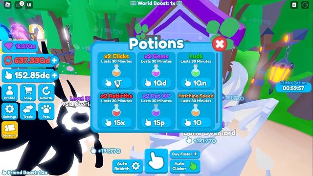 I Got My First Secret Pets in One Day Playing!! | Roblox Rebirth Champions X смотреть онлайн