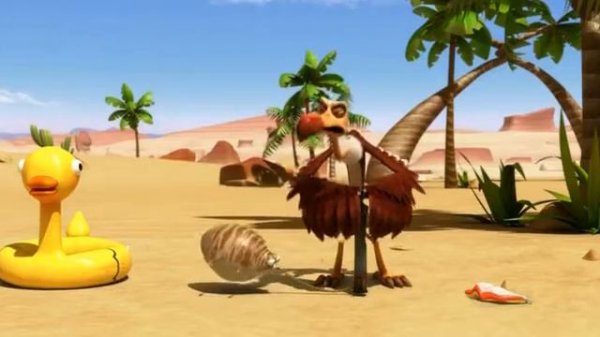 Oscar's Oasis 14 "Beach Dream"  [cartoons,animation]