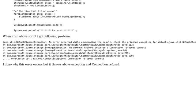 Get Azure Blob Storage values Java using Proxy (2 Solutions!!) смотреть онлайн