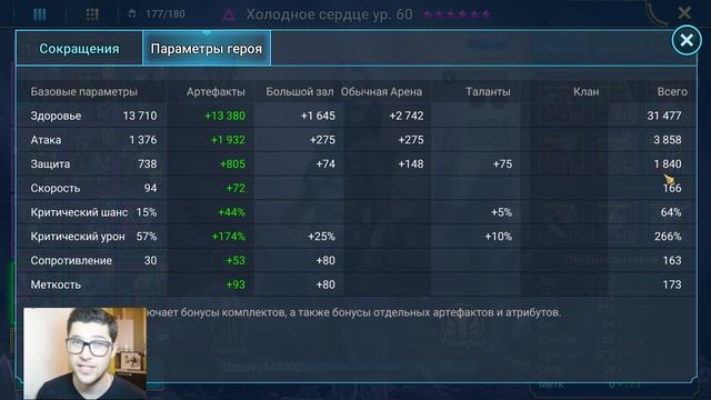 ХОЛОДНОЕ СЕРДЦЕ. САМЫЙ АКТУАЛЬНЫЙ и ПОДРОБНЫЙ ГАЙД / ОБЗОР на героя. RAID Shadow Legends. 5,2kk dmg смотреть онлайн