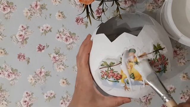 ☆Как сделать большое яйцо из газет☆пасхальные украшения☆ смотреть онлайн