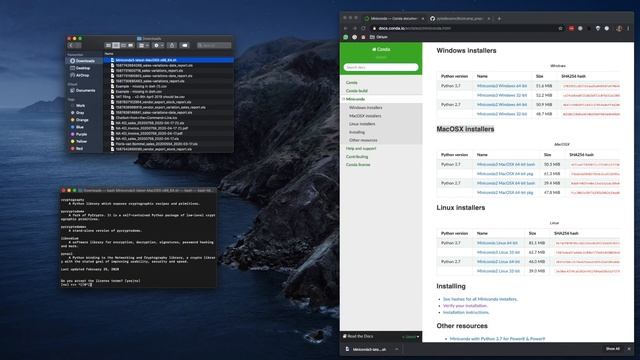 Python Bootcamp installations for macOS смотреть онлайн
