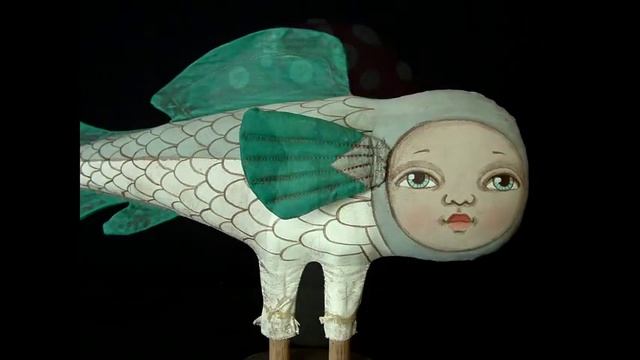 Оригинальные текстильные куклы смотреть онлайн