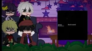 Past Agency React to Osamu Dazai [1/3] || BSD React || Past Armed Detective Agency React ||