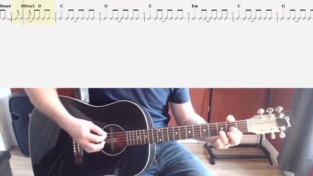 Patience (Chords and Strumming) Watch and Learn Guitar Lesson смотреть онлайн