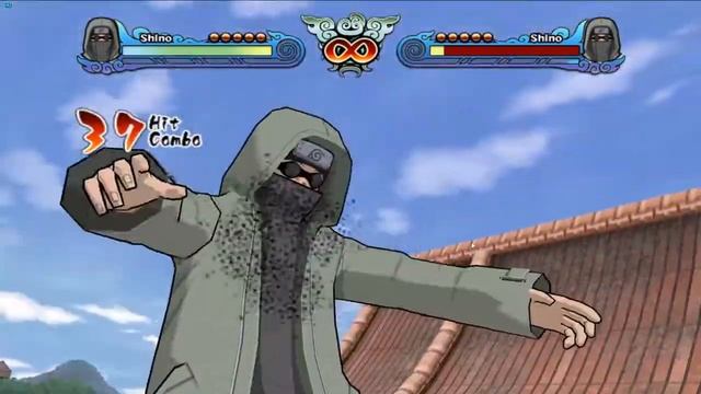 Naruto Shippuden: Clash of Ninja Revolution 3 - Impractical Shino Combos смотреть онлайн
