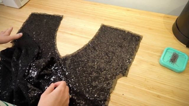 Шьем Новогоднее платье из пайеток Венера