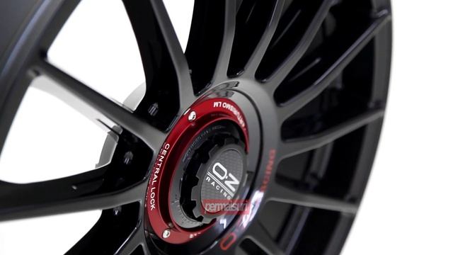 OZ Racing Superturismo Evoluzione | Gloss Black Red Lettering
