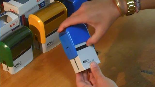 Changer votre encreur Colop Printer 53 смотреть онлайн