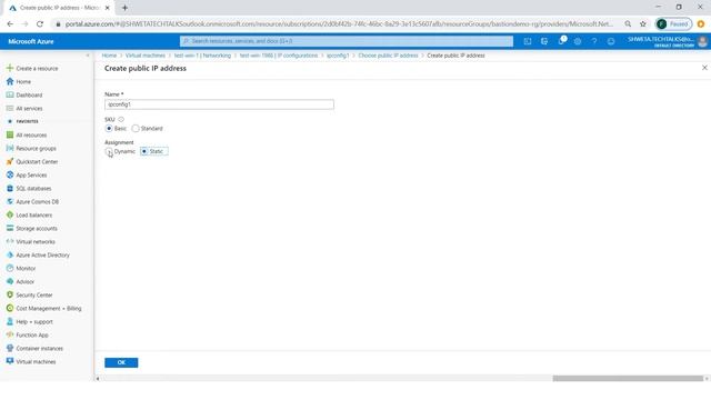 13. How to assign public IP to existing azure VM смотреть онлайн