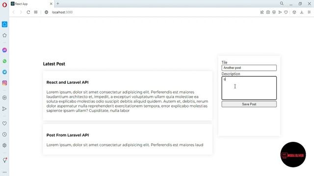 React Blog Project with Laravel 9 API | Insert Data to Mysql with Laravel 9 API смотреть онлайн
