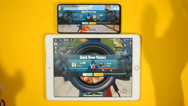 Same Time Fire but Who Die First? | iPad 60 FPS vs Android 90 FPS Pubg смотреть онлайн