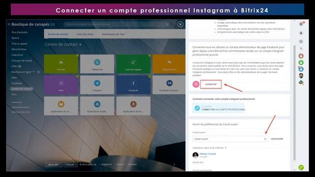 Instagram. Connecter un compte professionnel à Bitrix24 смотреть онлайн