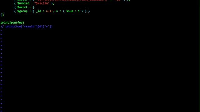 VERIS data in Mongo смотреть онлайн