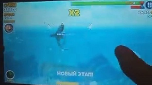 HUNGRY SHARK EVOLUTION.Обзор игры.Электрическая акула!