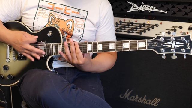 Gibson Demo Shop Adam Jones 1979 Les Paul Custom Silverburst VOS Tone Test Demo смотреть онлайн