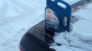 ТЕСТ моторного масла Shell 5w40 и Shell 10w40 на морозе. Какое масло лучше в мороз?