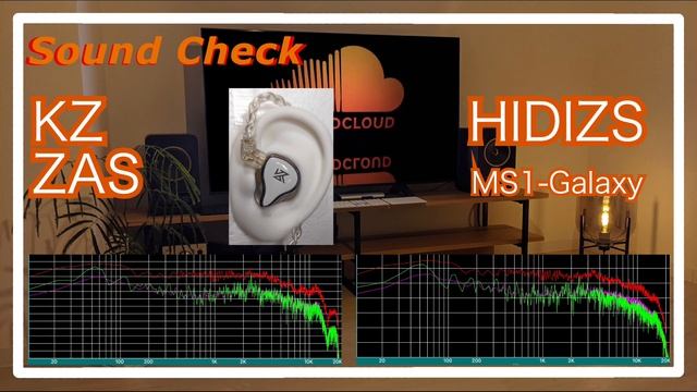 KZ ZAS vs Hidizs MS1-Galaxy [IEMs Chinese In-Ear Sound Comparison 中華イヤホン音比較] смотреть онлайн