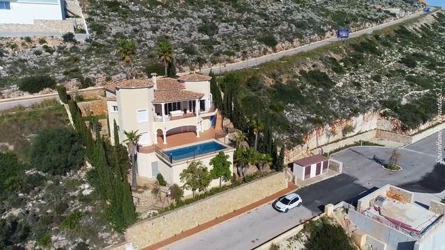 Испания, Cumbre Del Sol, новый дом с видами на море. Недвижимость в Испании, побережье Costa Blanca смотреть онлайн