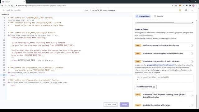 Ejercicios para practicar de Python 2 | Guido's Gorgeous Lasagna смотреть онлайн