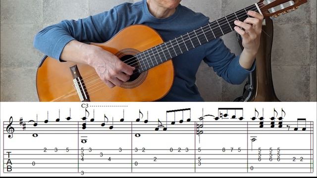 분홍립스틱(Pink Lipstick) - Fingerstyle Guitar | TAB смотреть онлайн