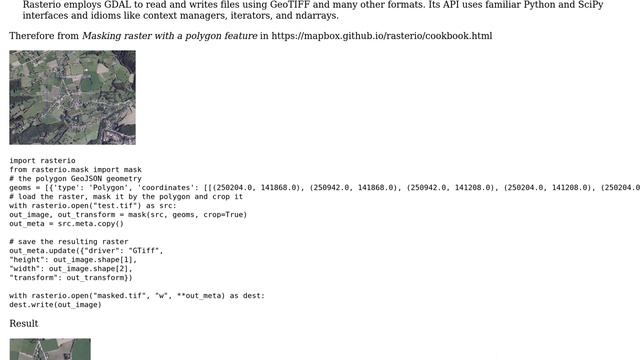 GIS: GDAL python cut geotiff image with geojson file (2 Solutions!!) смотреть онлайн