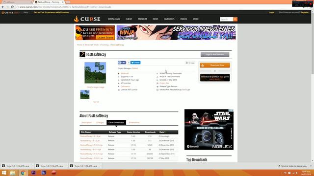 COMO INSTALAR MODS EN MINECRAFT 1.10.2/1.10/1.9.4/1.9/1.8.9/1.8.8/1.8/1.7.10/1.7.2 смотреть онлайн