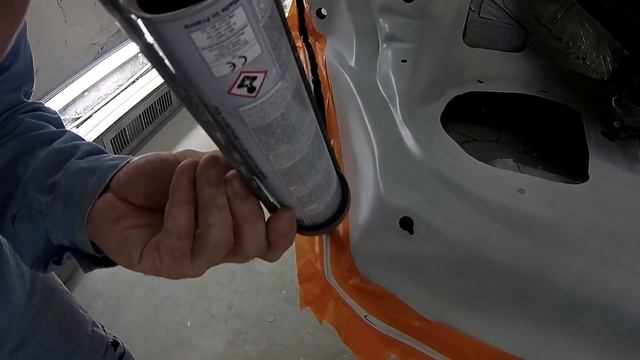 Как нанести шовный герметик, простой способ