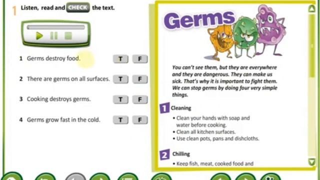 Excel 6th grade. Germs смотреть онлайн