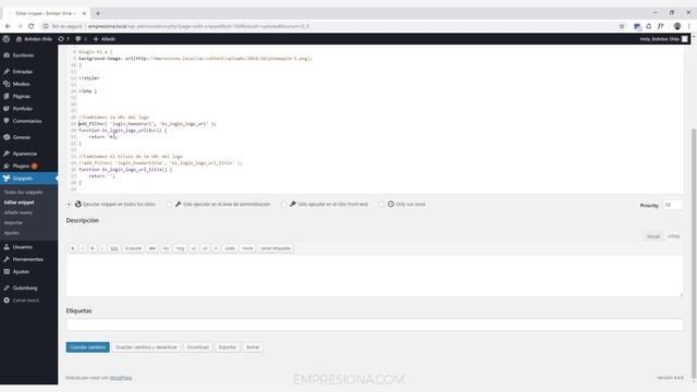 Cómo cambiar el logo de WP-Admin en WordPress (sin plugin) смотреть онлайн