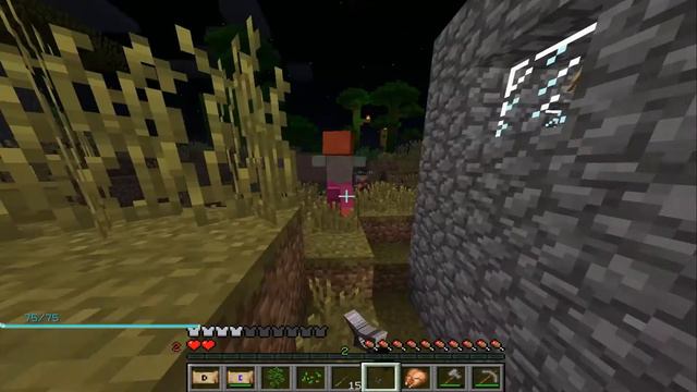 Играю в Майнкрафт с другом и с модом на Наруто #1 смотреть онлайн