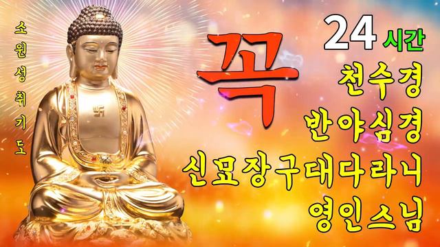 【소원성취기도】금전운 과 소원을 들어주는 불경 🙏 반야심경,천수경,금강경,관세음보살정근,석가모니불정근,약사여래불정근,화엄경약찬게,영인스님 смотреть онлайн