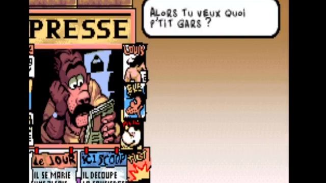 Titeuf mega compet en Français sur Game boy advance jeu complet longplay partie 2 смотреть онлайн
