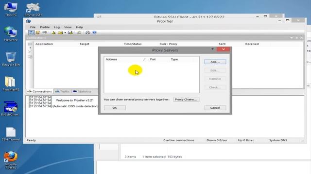 How to use Proxifier & Bitvise with SSH-Tunneling смотреть онлайн
