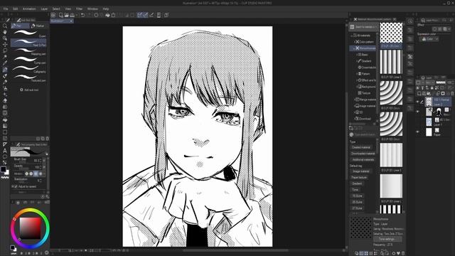 How to draw in style of Tatsuki Fujimoto (Chainsaw man) смотреть онлайн