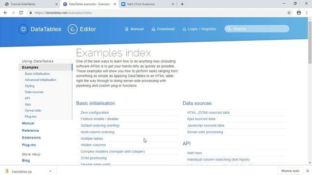 DataTables - Exportar a Excel, PDF, y enviar a imprimir. Personalizar estilos. смотреть онлайн