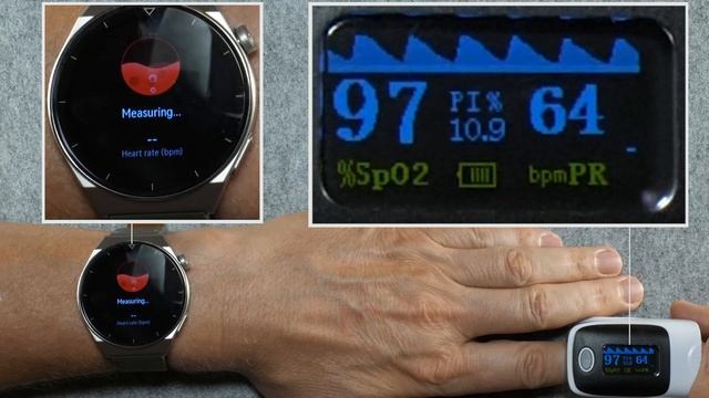 Huawei Watch GT 3 Pro Oxygen Saturation Measure (SPO2 Monitor Function Test) смотреть онлайн