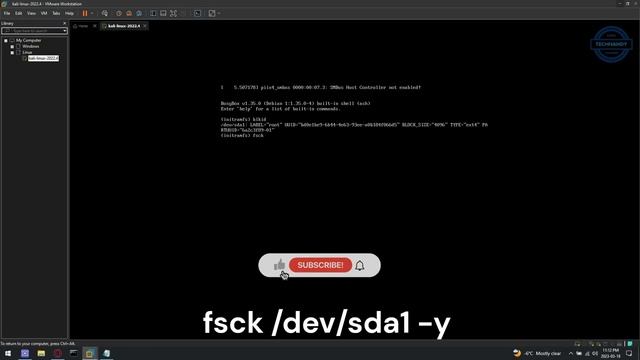 Fix Initramfs Problem | Kali Linux смотреть онлайн