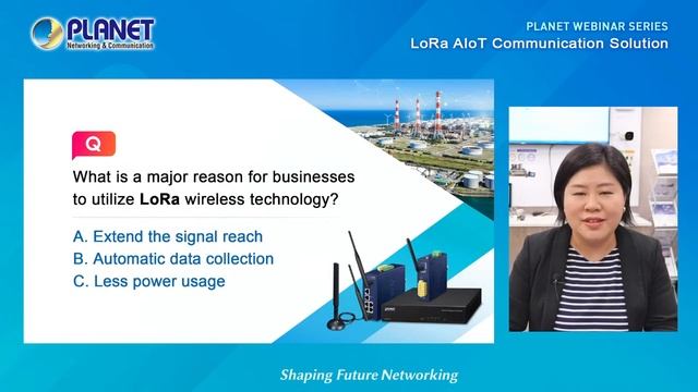 PLANET Webinar Series: LoRa AIoT Communication Solution смотреть онлайн
