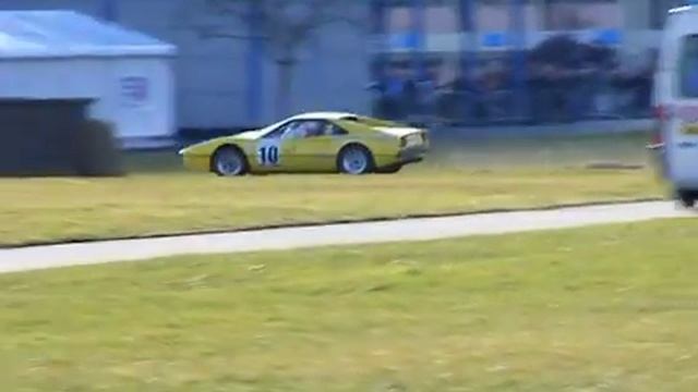 Ferrari 308 Group B Rally Car at Race Retro 2010 смотреть онлайн