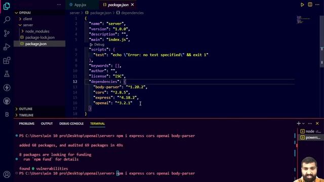 chat gpt clone using react js/part1 смотреть онлайн