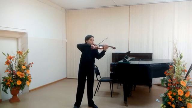 2222 Бухаров Александр, 11 лет Ж Ф Мазас Этюд № 30 смотреть онлайн
