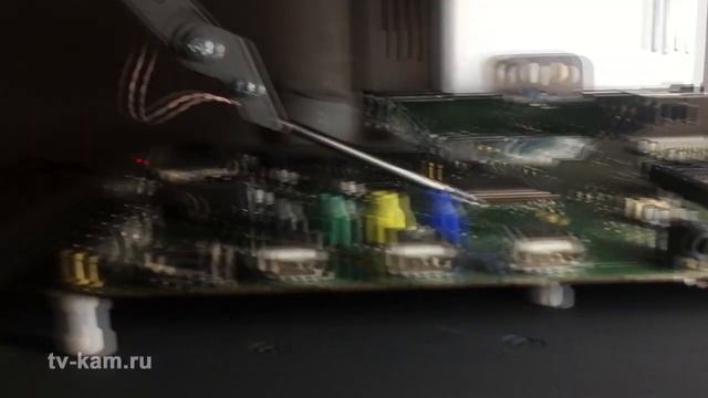 Philips 55PFL7108S. Ремонт MAIN. (Жителям России и ближнего зарубежья) смотреть онлайн